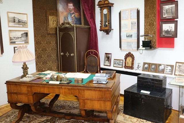 Воссозданный кабинет управляющего Рязанским отделением Госбанка дореволюционного периода