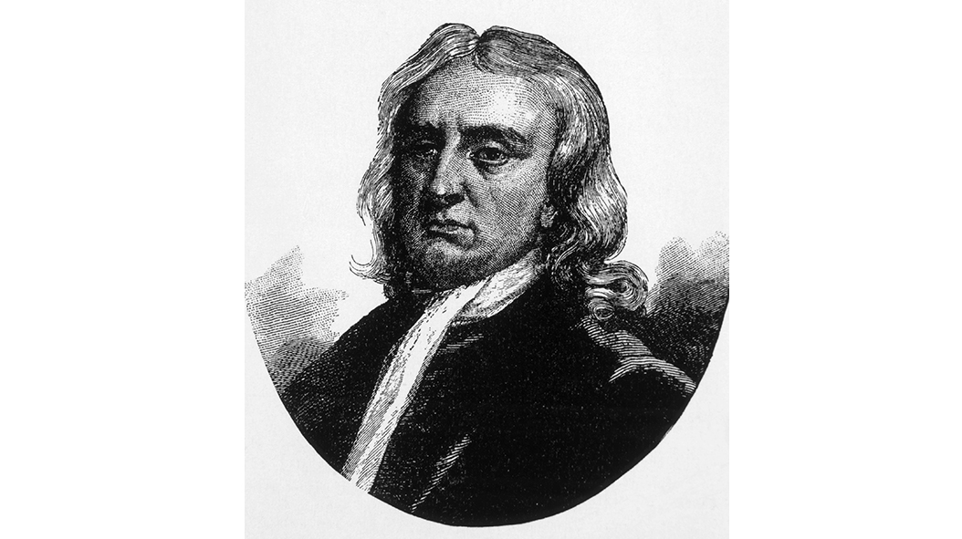 Исаак Ньютон (1643&mdash;1727). Гравюра с&nbsp;портрета <nobr>XVII&mdash;XVIII век.</nobr> Shutterstock/Fotodom