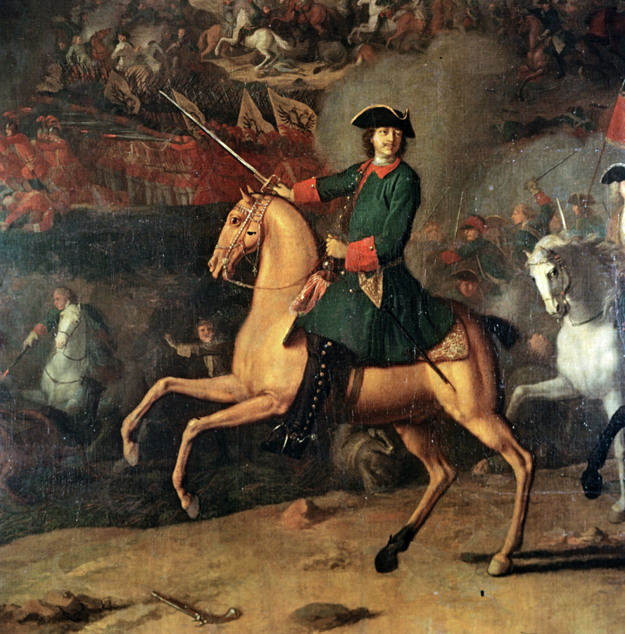 Луи Каравак. Полтавская битва (фрагмент), 1718 год. Фото:&nbsp;Б. Манушин, РИА Новости