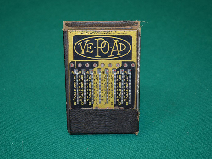 Арифмометр VE-PO-AD. Портативная вычислительная машина. 1920-1930-е гг.