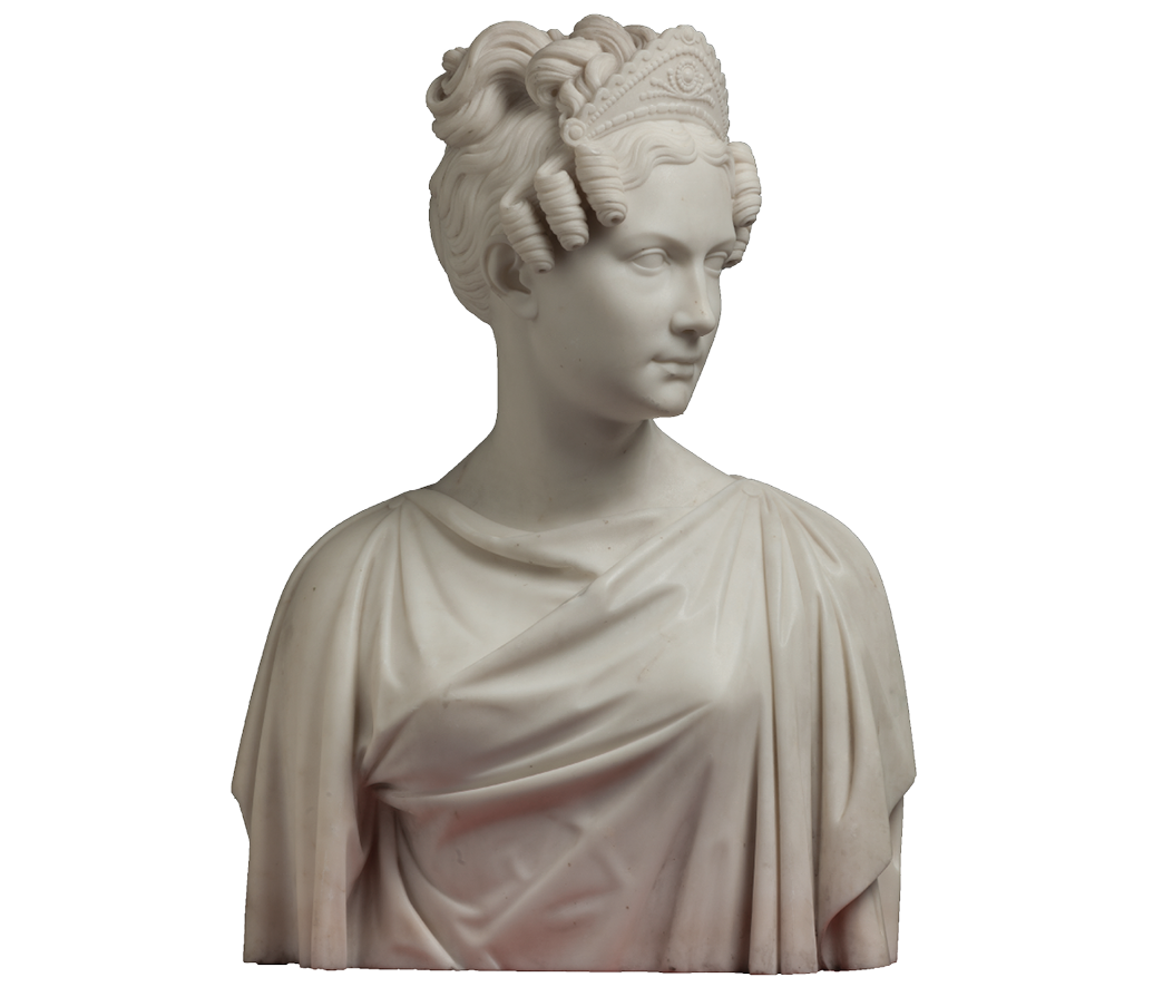 Христиан Даниэль Раух (1777-1857). Императрица Александра Федоровна. <br>Фото: Государственный Эрмитаж, Санкт-Петербург (фотограф: А.Я. Лаврентьев)